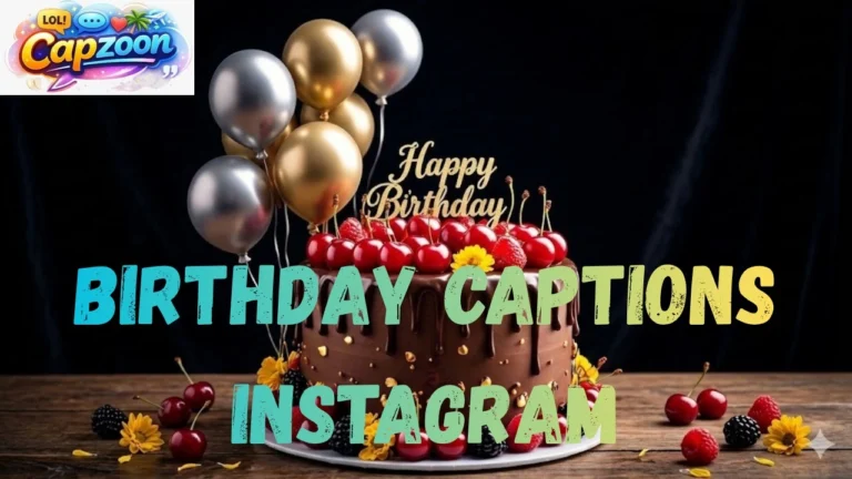 Birthday Captions Instagram