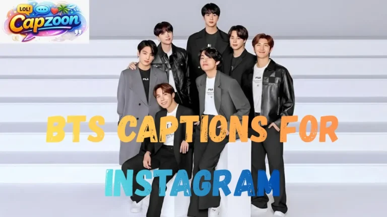 BTS Captions for Instagram