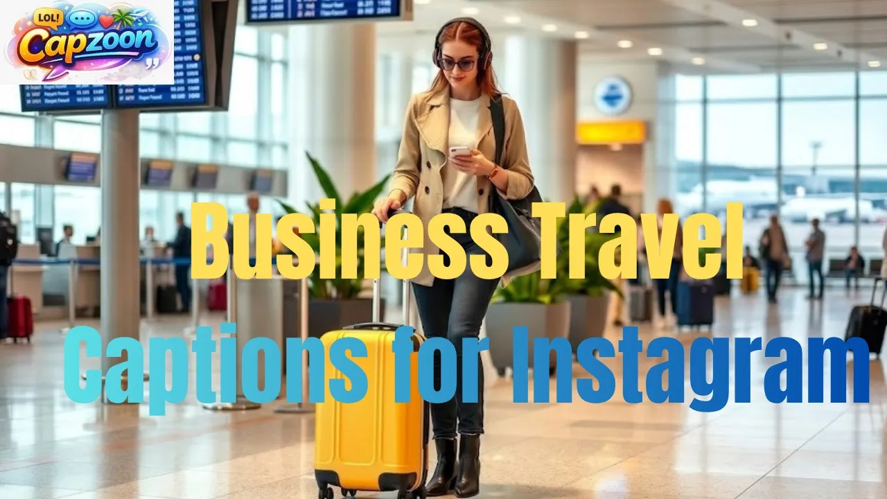 Business Travel Captions for Instagram
