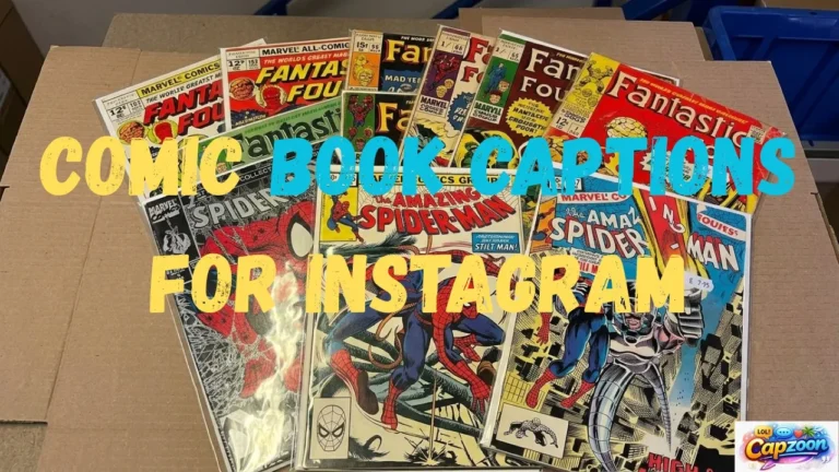 Comic Book Captions for Instagram