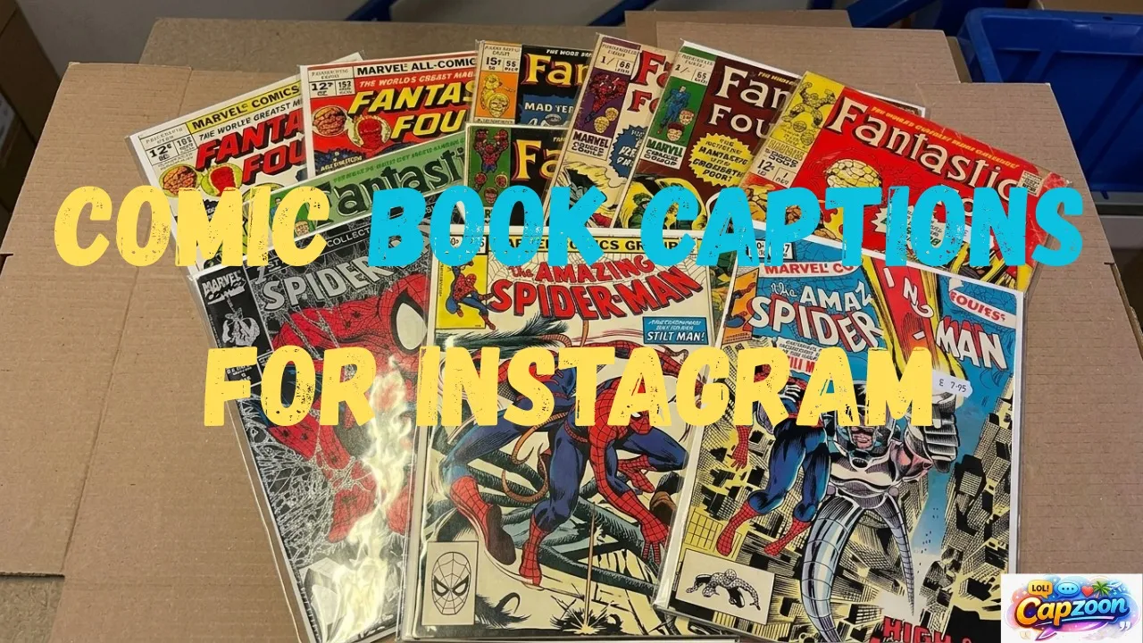 Comic Book Captions for Instagram