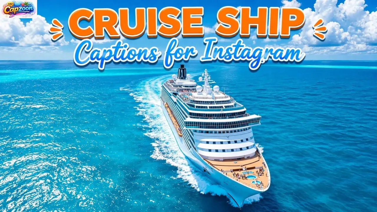 Cruise Ship Captions for Instagram