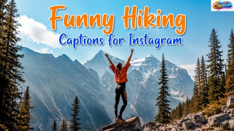 Funny Hiking Captions for Instagram