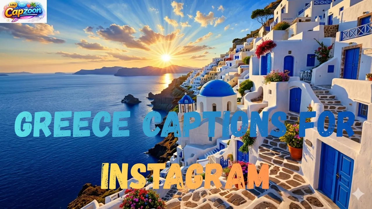 Greece Captions for Instagram