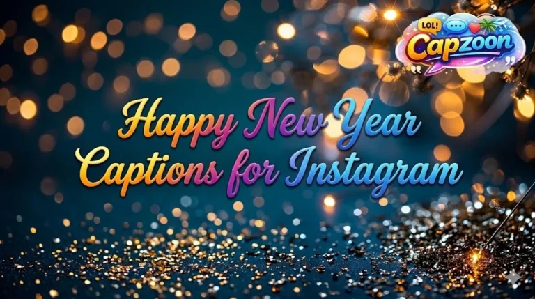 Happy New Year Captions for Instagram