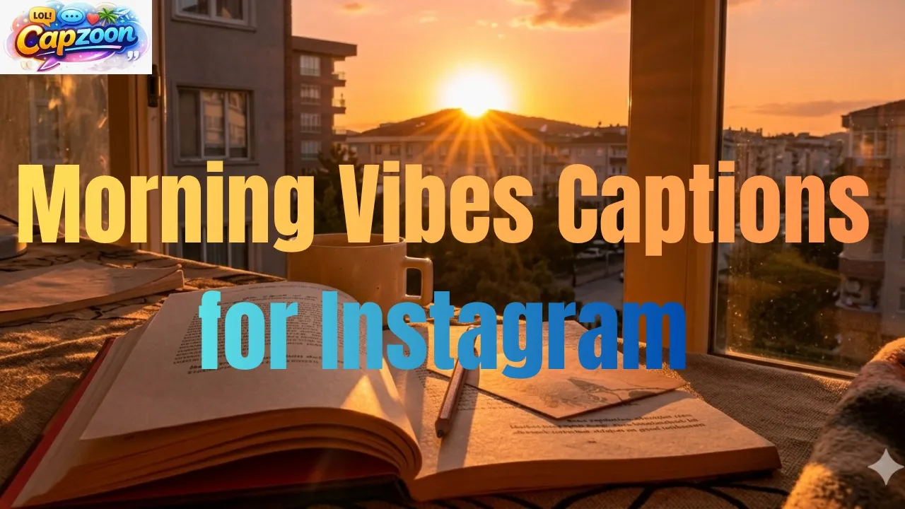 Morning Vibes Captions for Instagram
