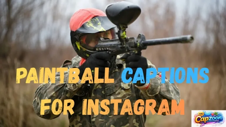 Paintball Captions for Instagram