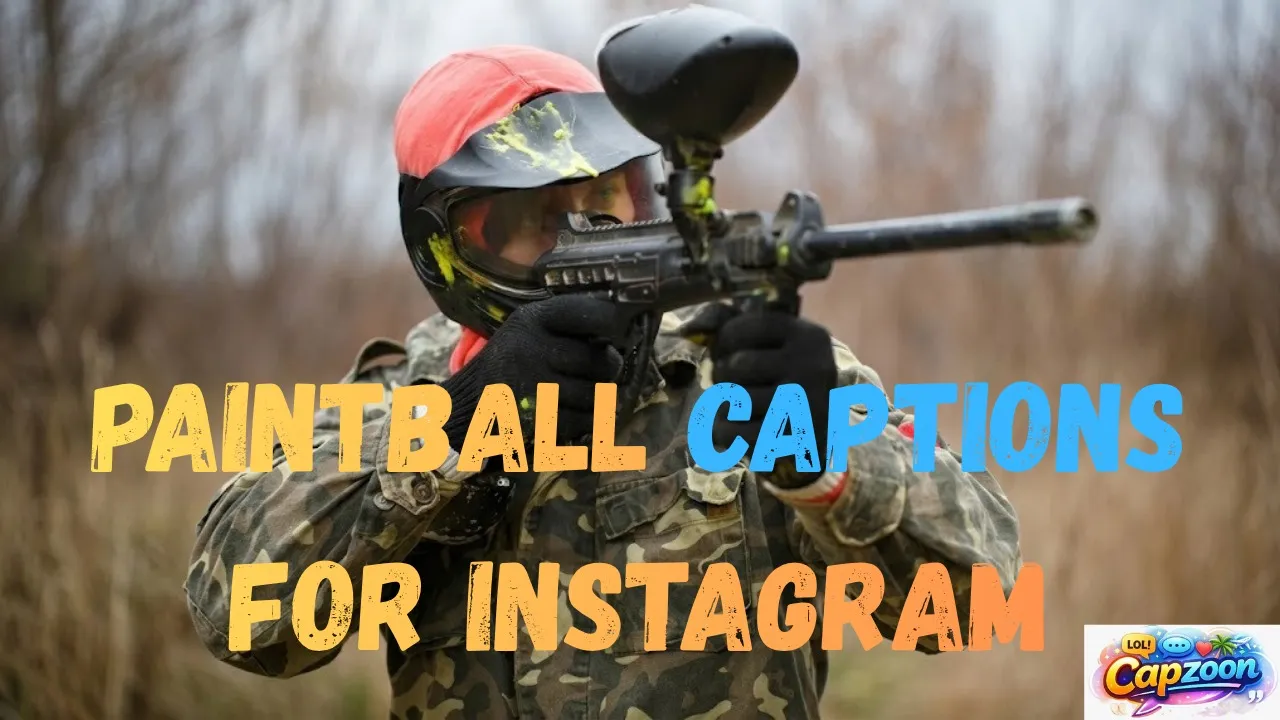 Paintball Captions for Instagram