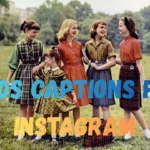 1950s Captions for Instagram