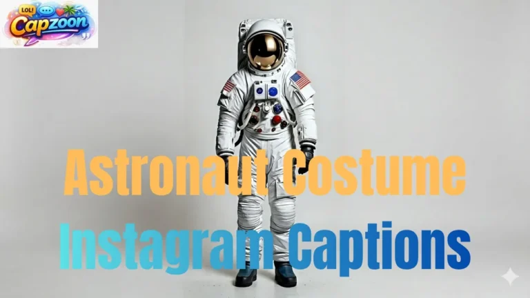 Astronaut Costume Instagram Captions