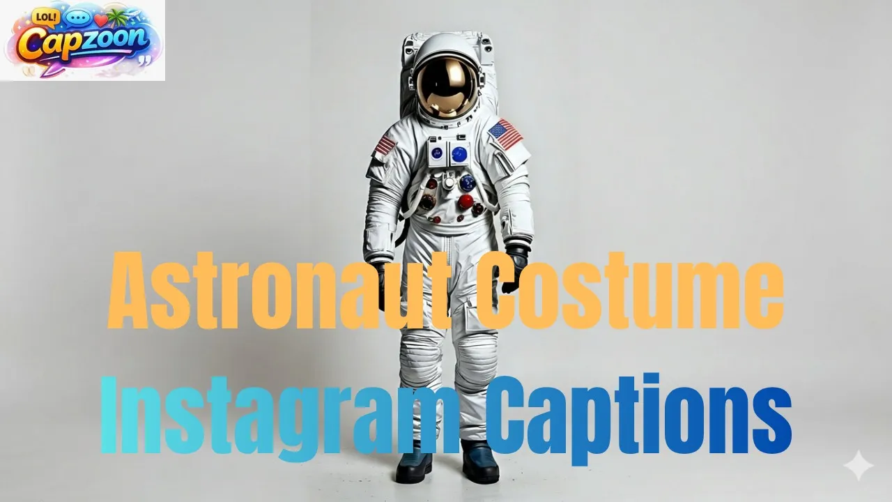 Astronaut Costume Instagram Captions