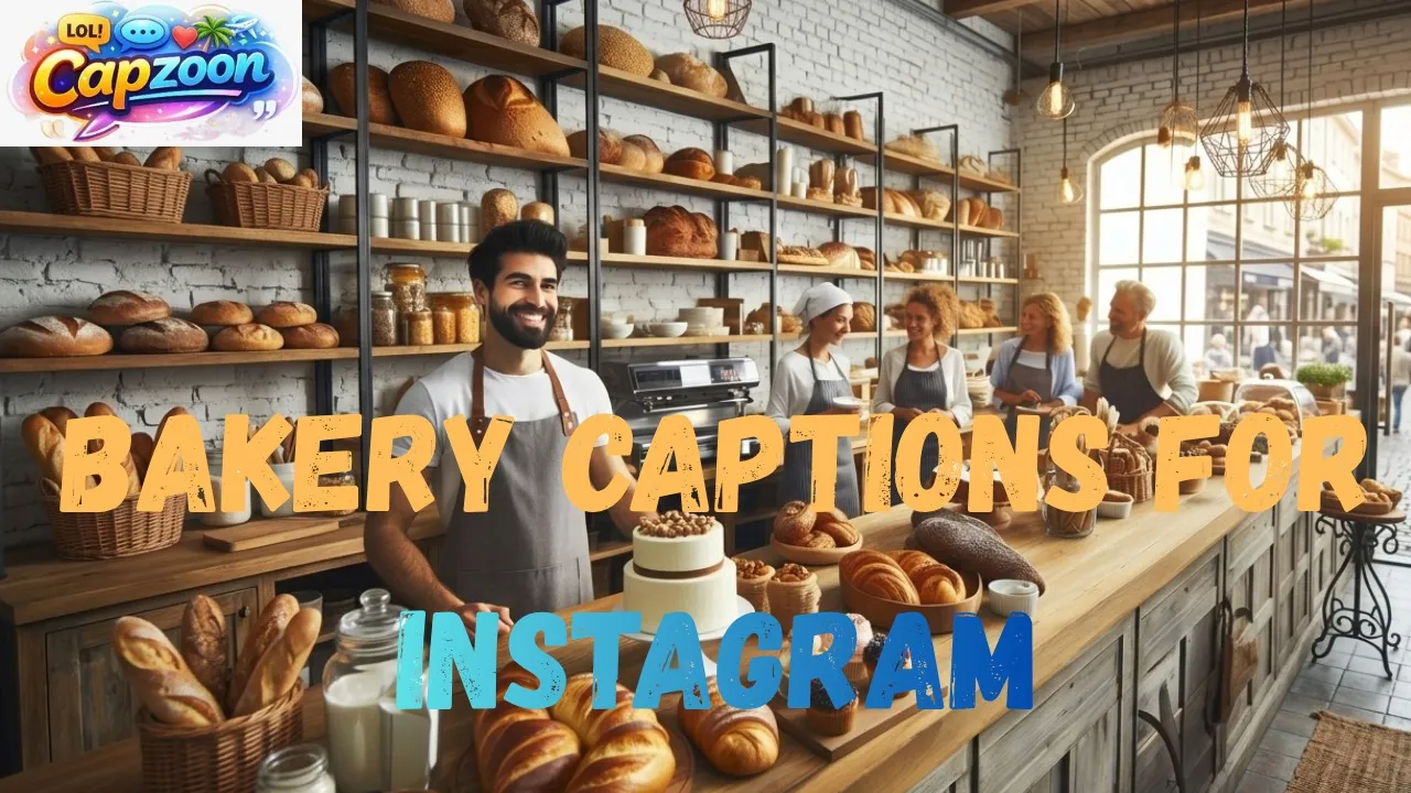 Bakery Captions for Instagram