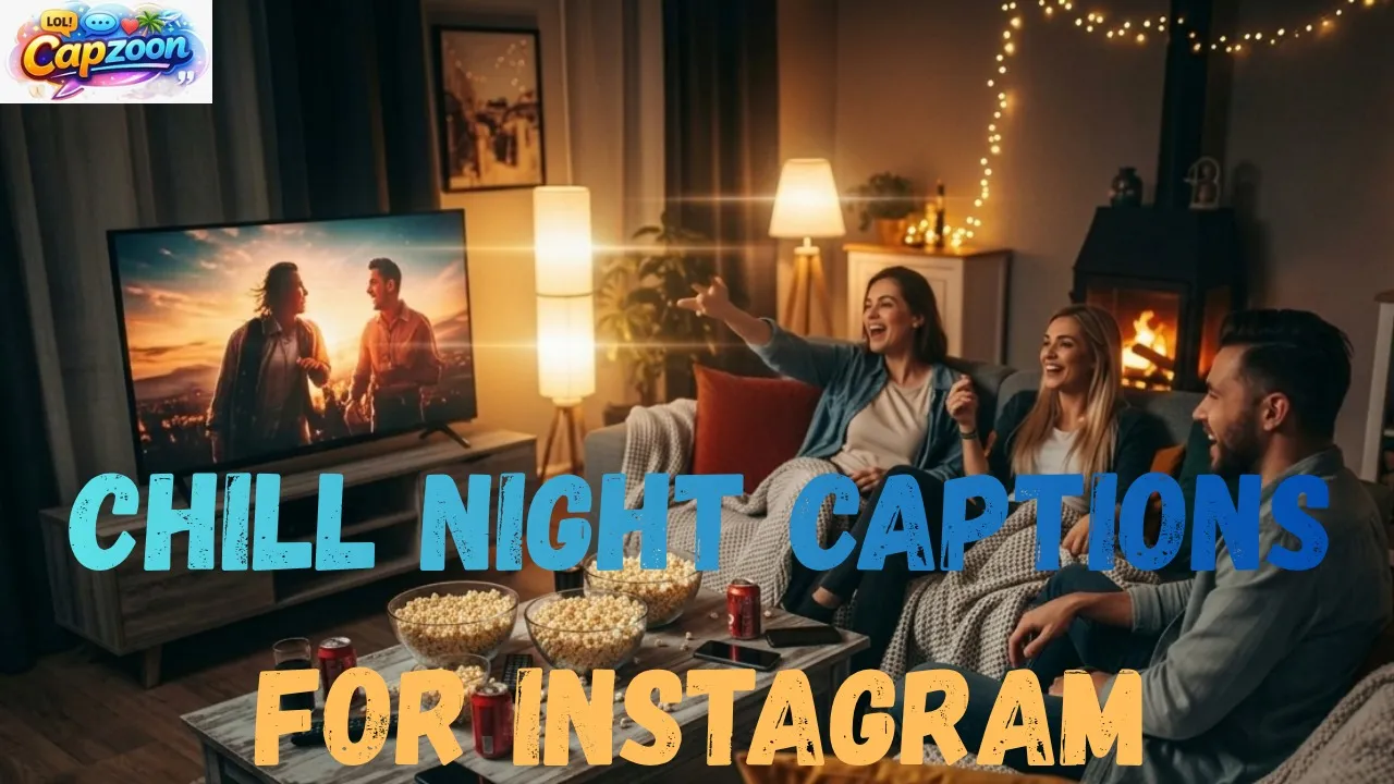 Chill Night Captions for Instagram