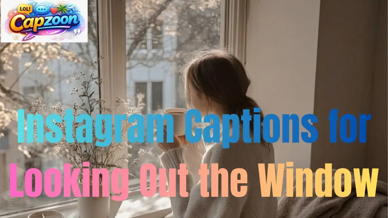 Instagram Captions for Looking Out the Window
