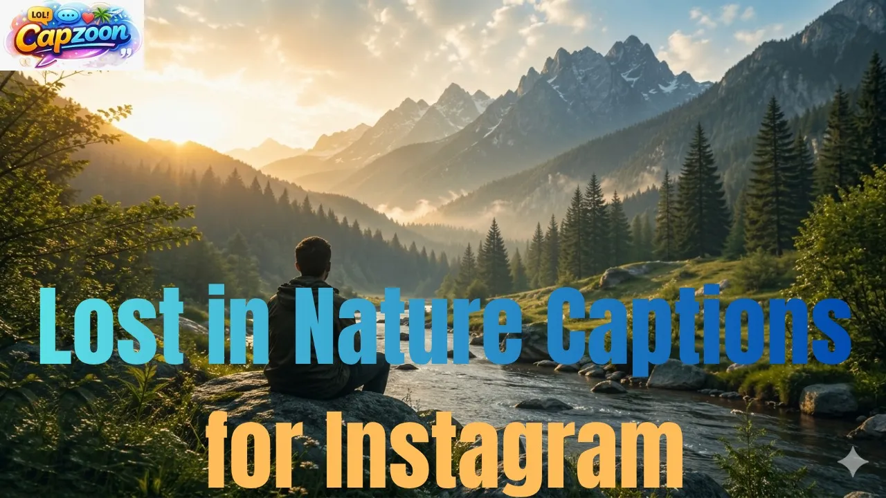 Lost in Nature Captions for Instagram