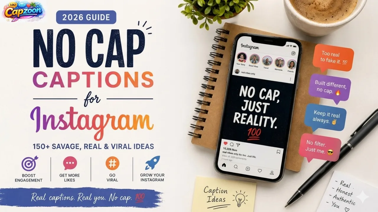 No Cap Captions for Instagram