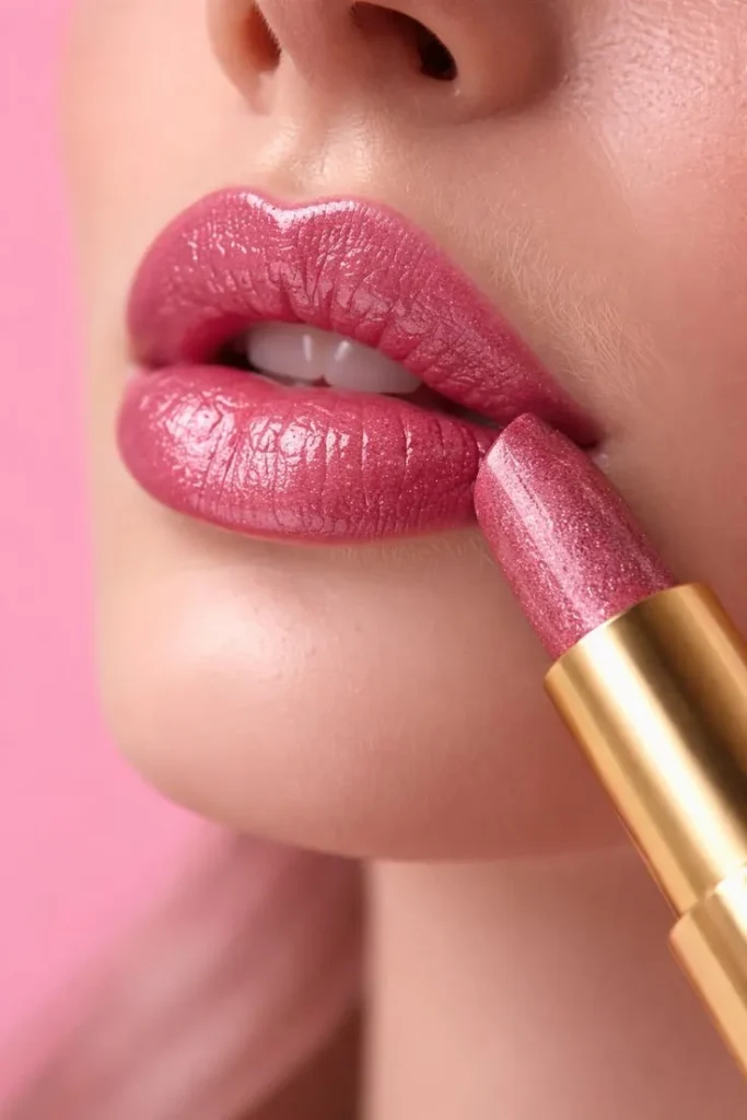 Pink Lipstick Captions for Instagram