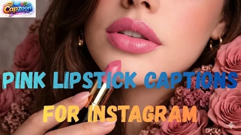 Pink Lipstick Captions for Instagram
