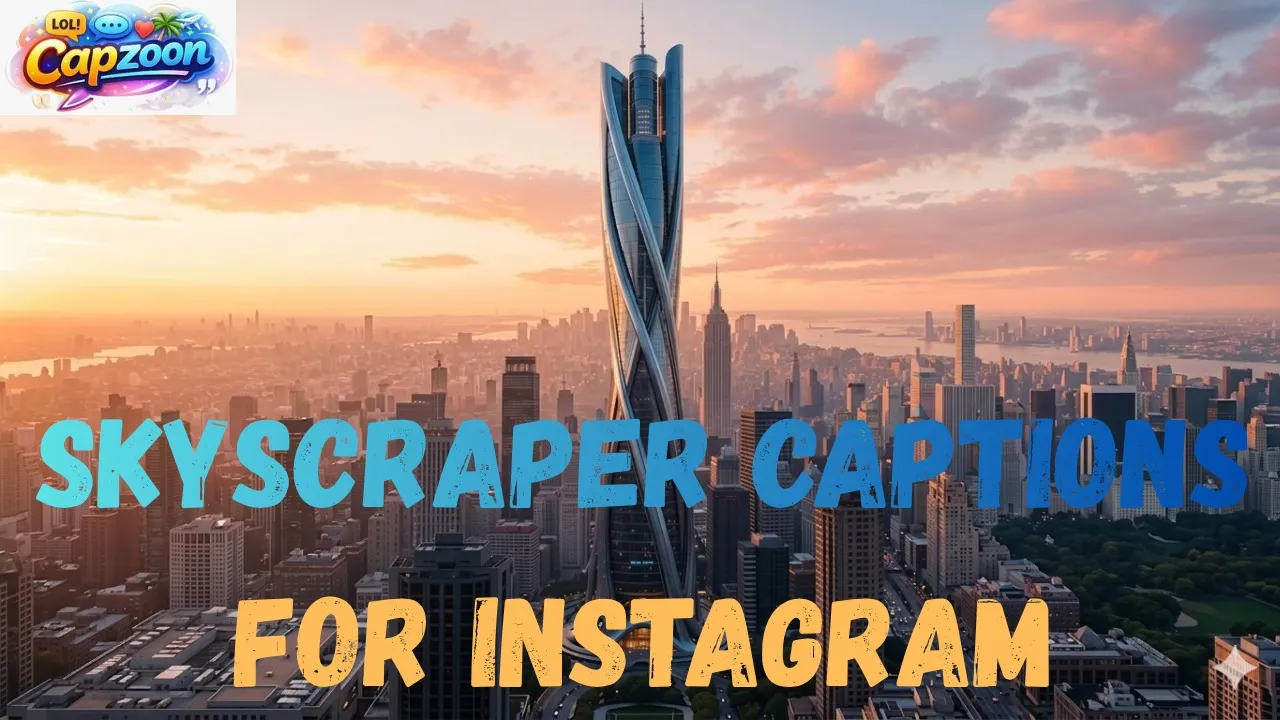Skyscraper Captions for Instagram