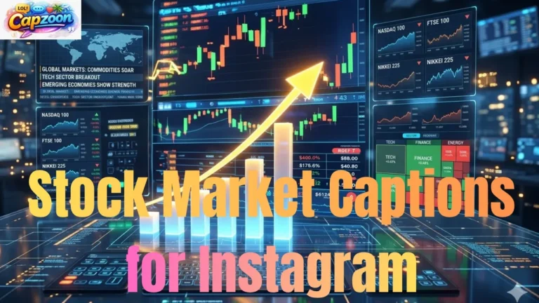 Stock Market Captions for Instagram
