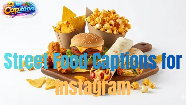 Street Food Captions for Instagram