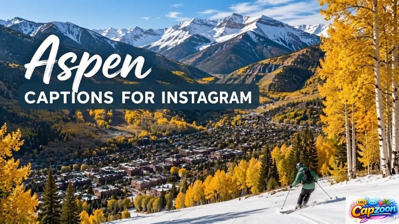 Aspen Captions for Instagram