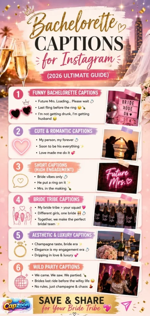 Bachelorette Captions for Instagram