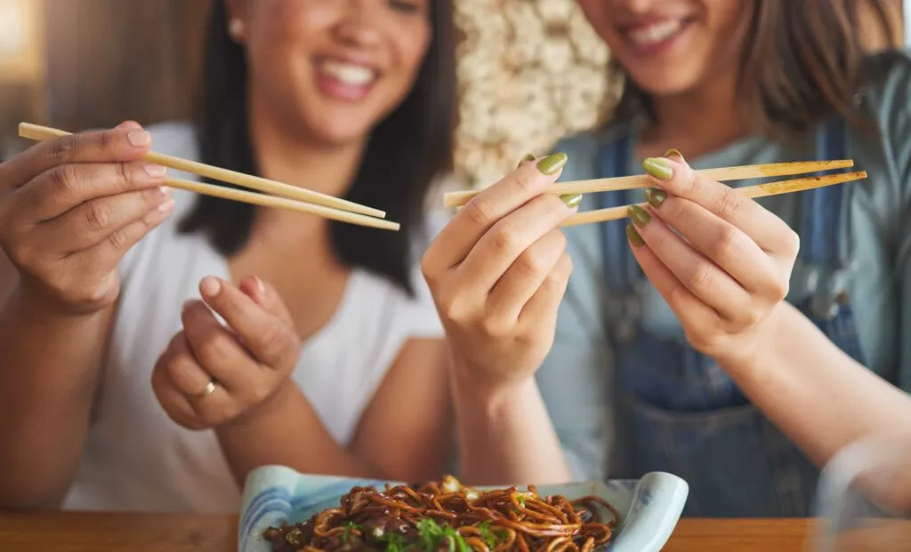 Chopsticks Captions for Instagram