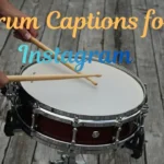 Drum Captions for Instagram