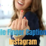 Middle Finger Captions for Instagram