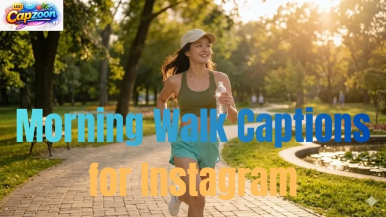 Morning Walk Captions for Instagram