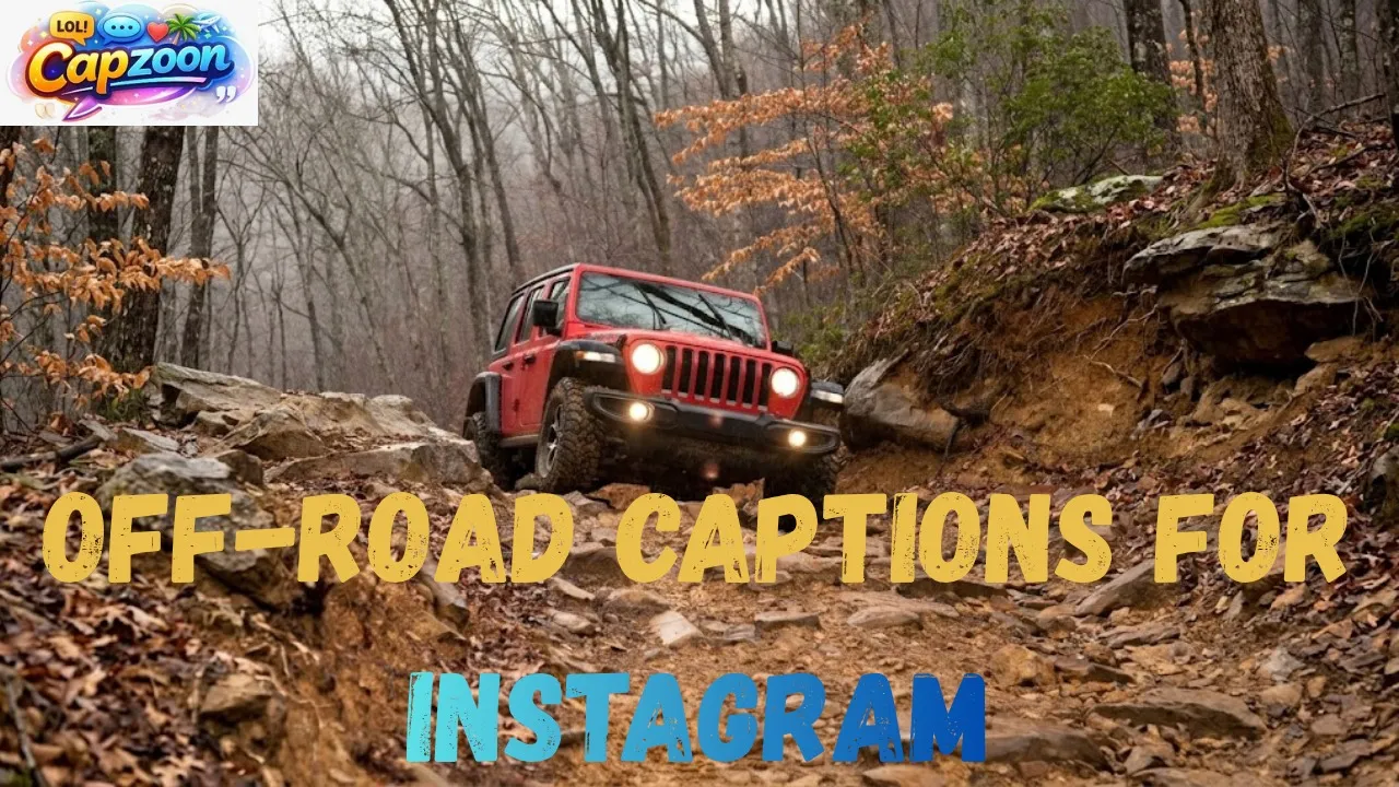 Off-Road Captions for Instagram