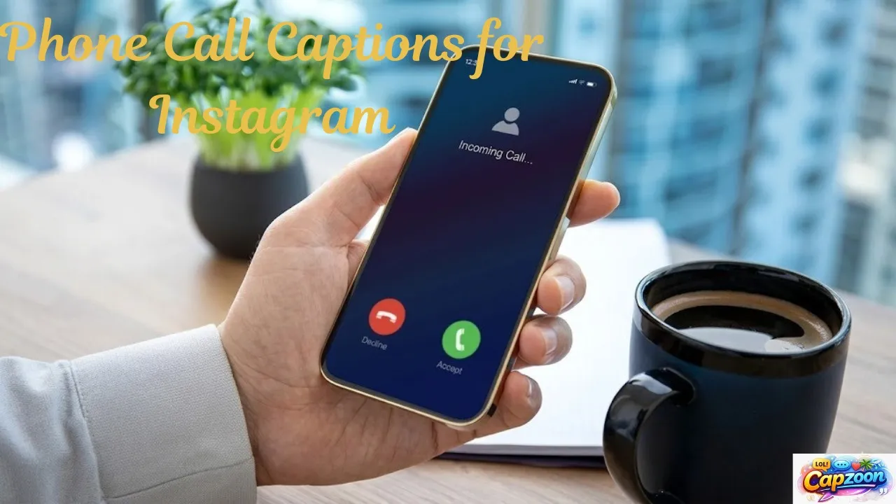 Phone Call Captions for Instagram