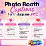 Photo Booth Captions for Instagram
