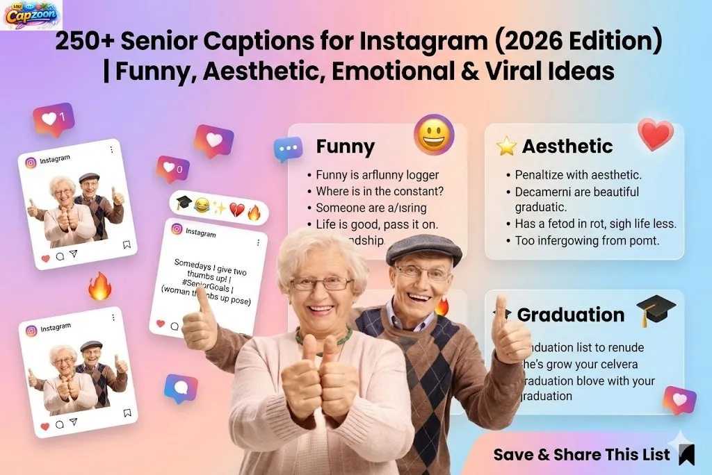 Senior Captions for Instagram