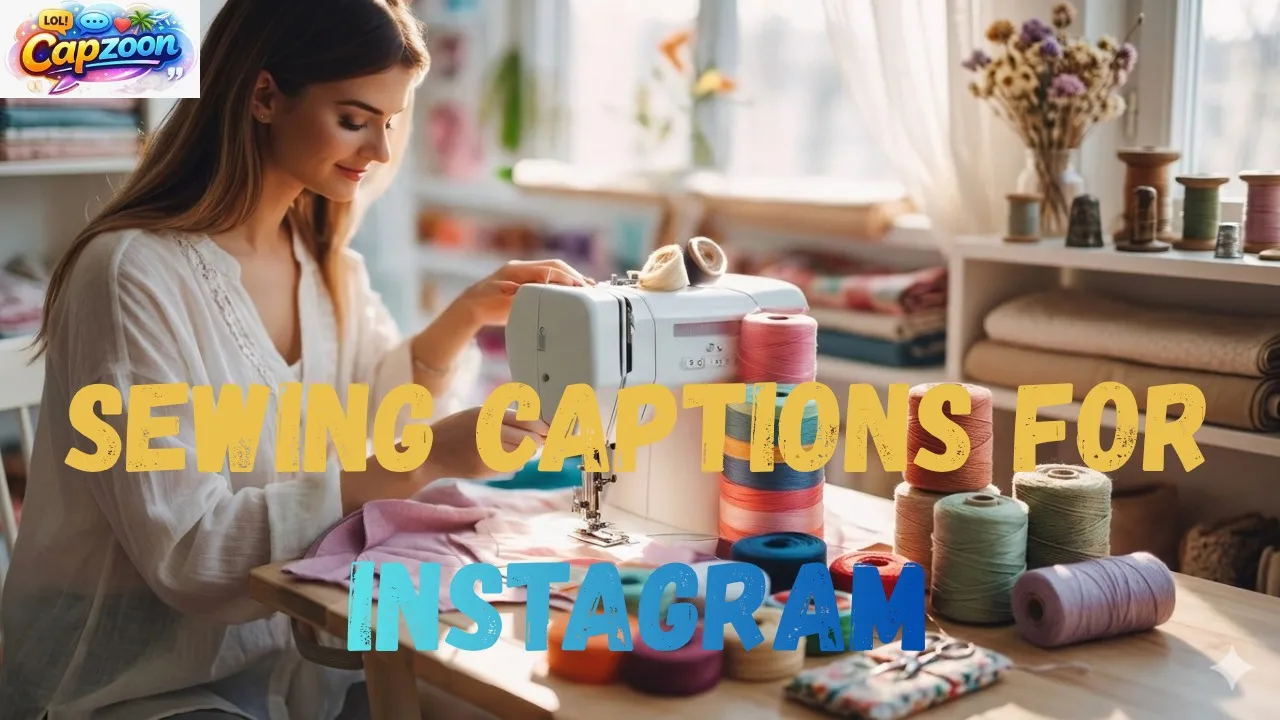 Sewing Captions for Instagram