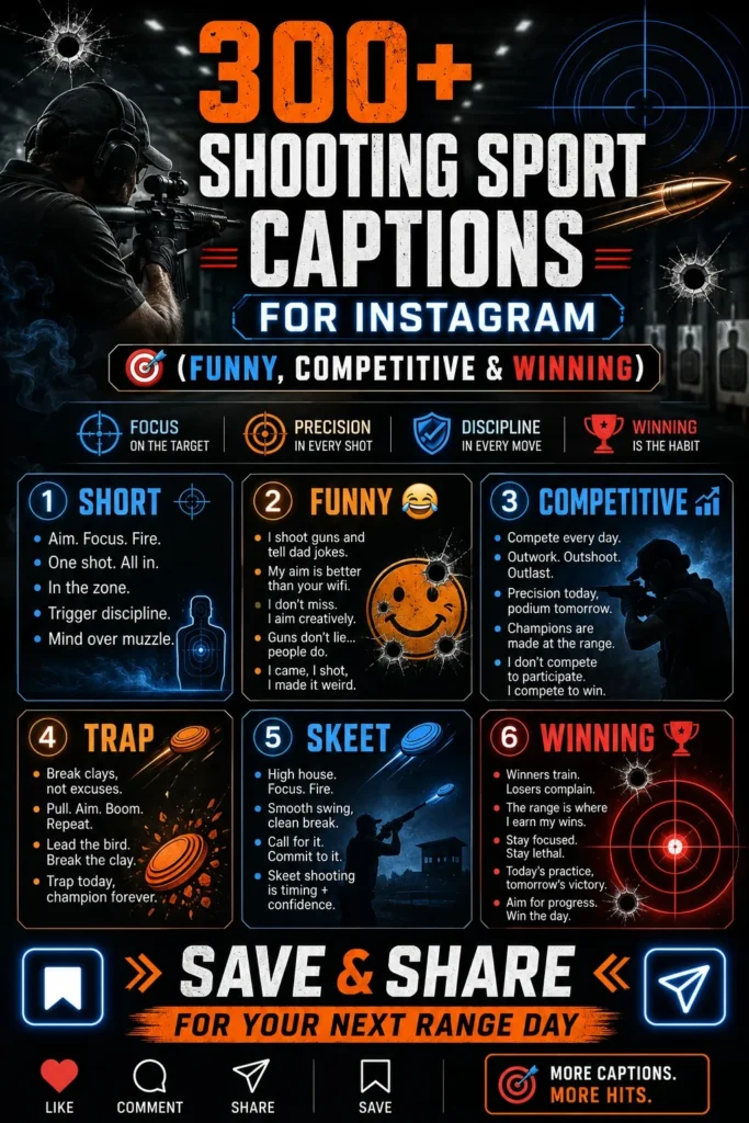 Shooting Sport Captions for Instagram