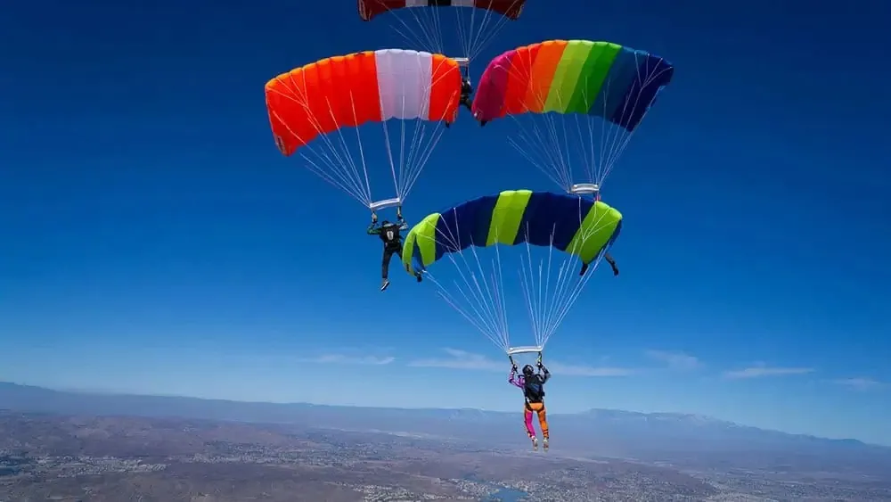 Skydiving Captions for Instagram
