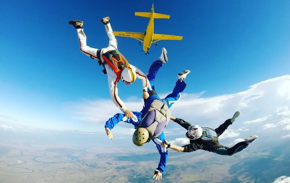 Skydiving Captions for Instagram
