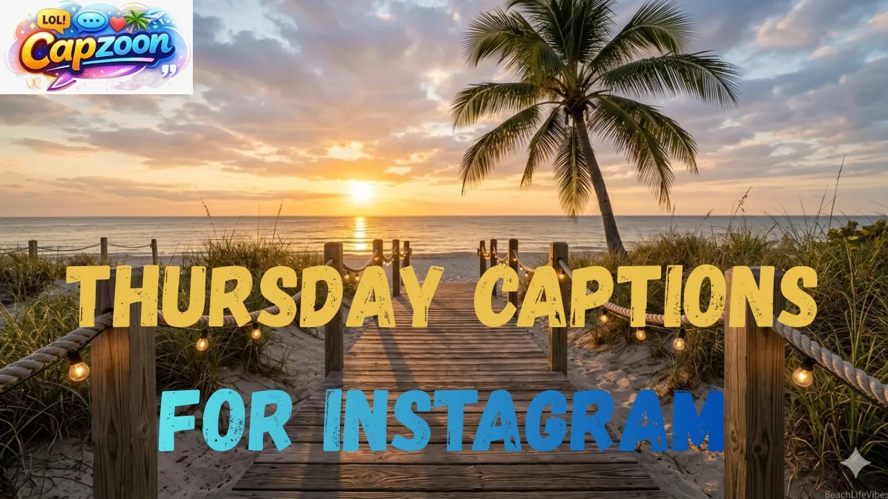 Thursday Captions for Instagram