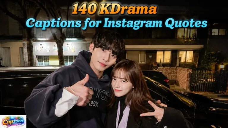 140 KDrama Captions for Instagram Quotes