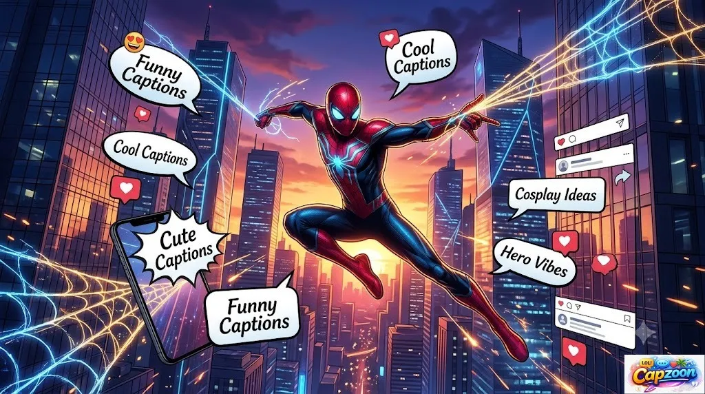 150 Best Spider Man Captions for Instagram