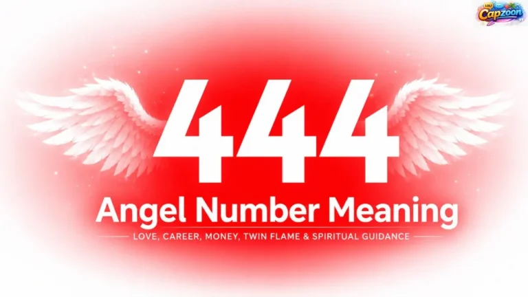 444 Angel Number Meaning