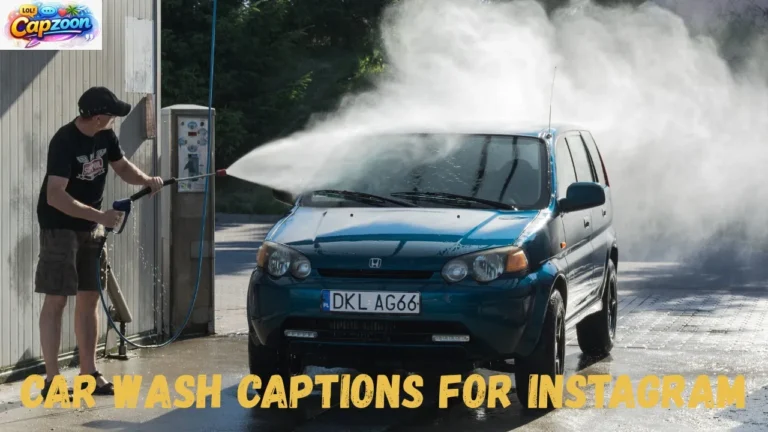 Car Wash Captions for Instagram