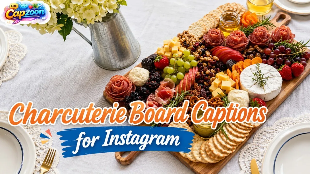 Charcuterie Board Captions for Instagram