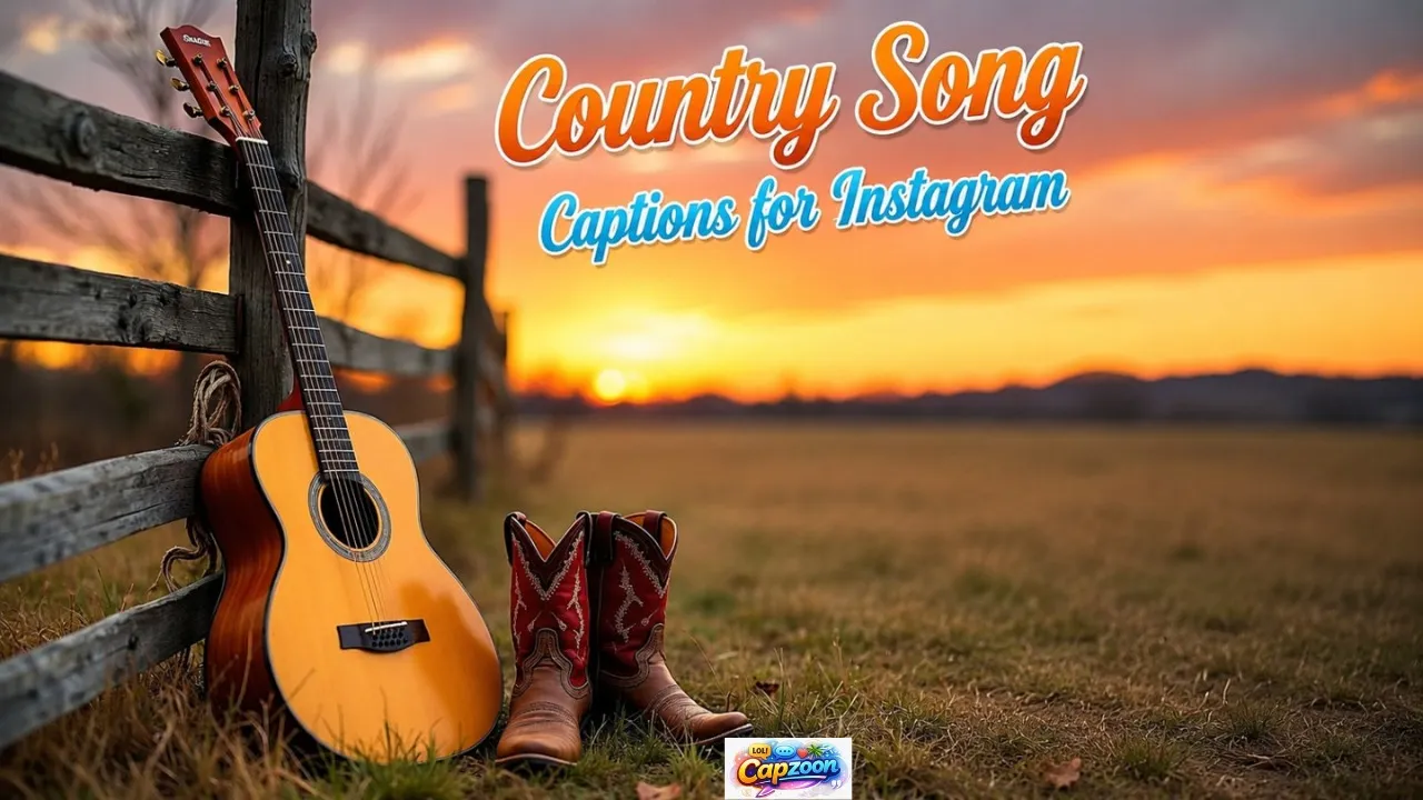 Country Song Captions for Instagram
