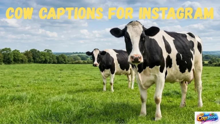 Cow Captions for Instagram