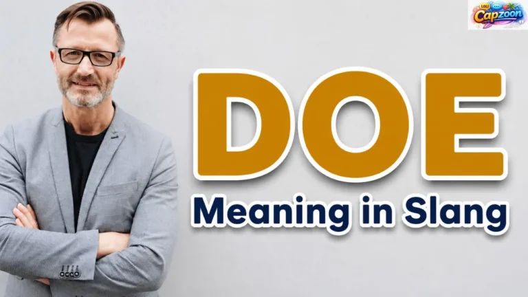 DOE Meaning in Slang