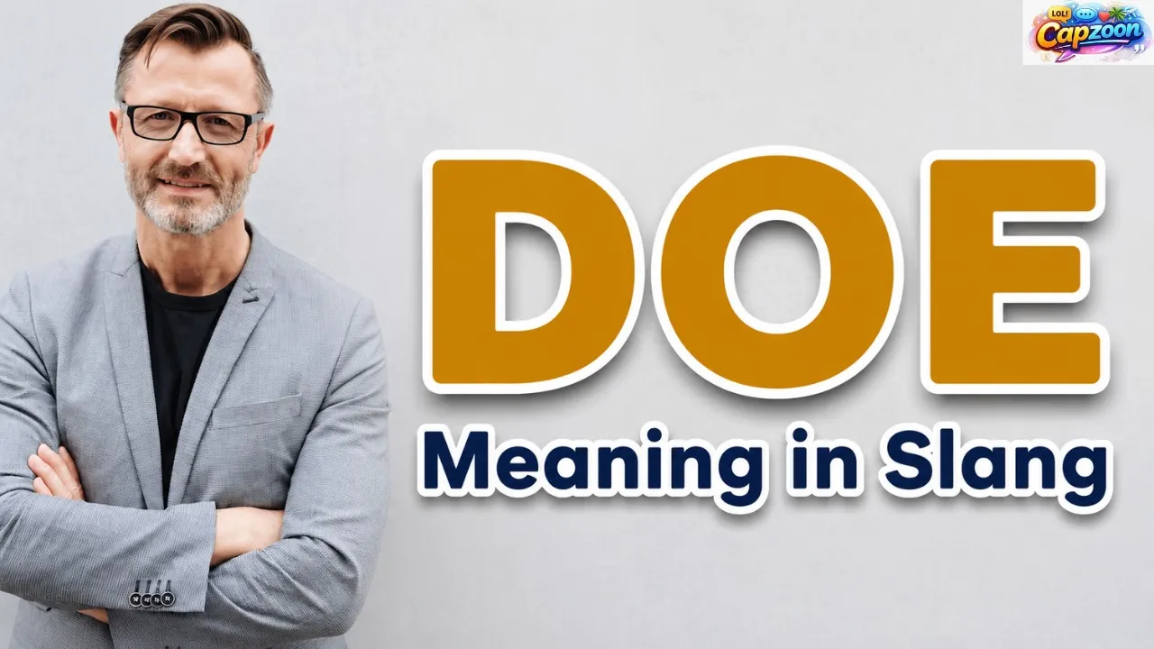 DOE Meaning in Slang