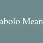 Diabolo Meaning